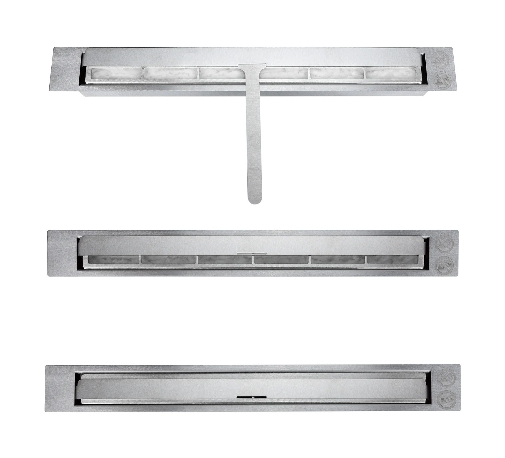 Adjustable Flame Control Lid for Bioethanol Fireplace 900x400 & 530mm Burner - Image 3
