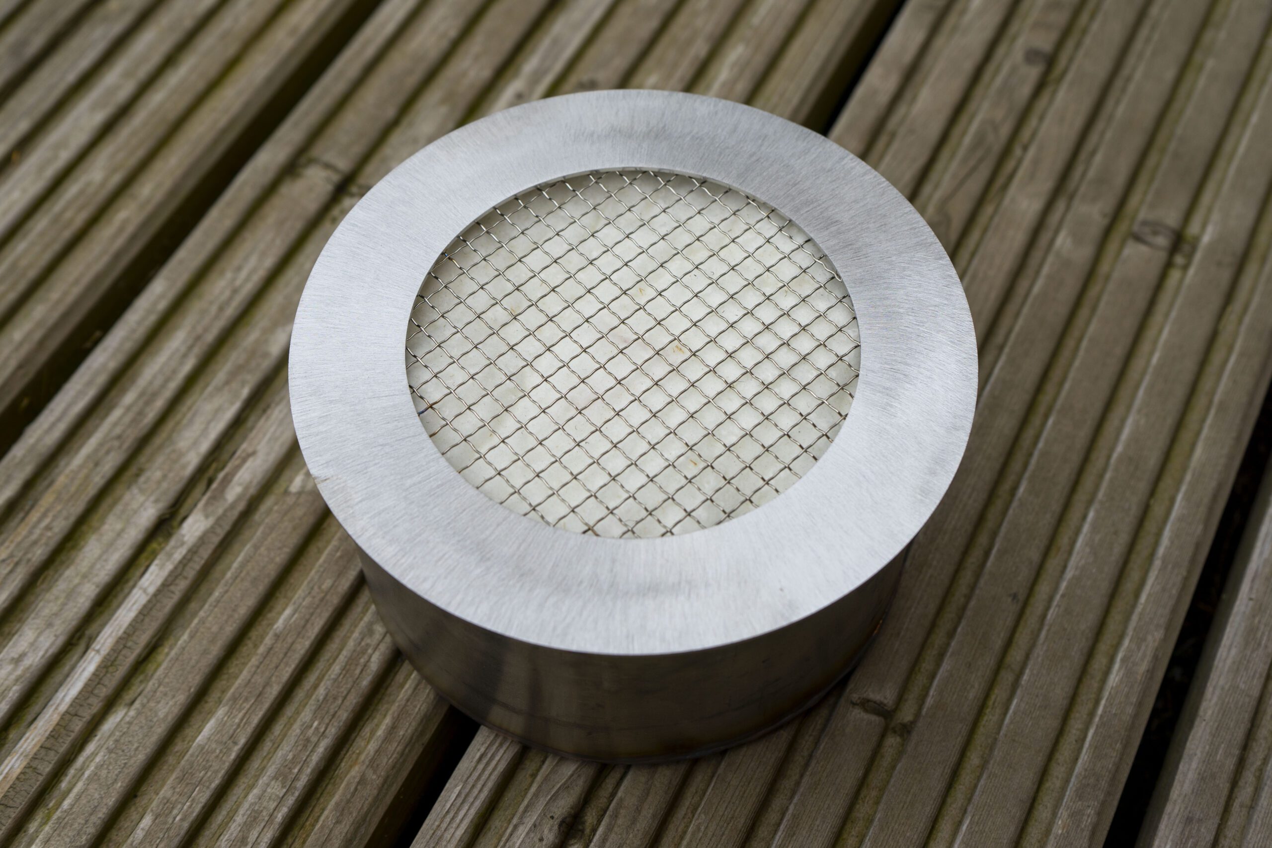 DIY Bioethanol Burner Insert Round 1L with Ceramic Wool - Image 2