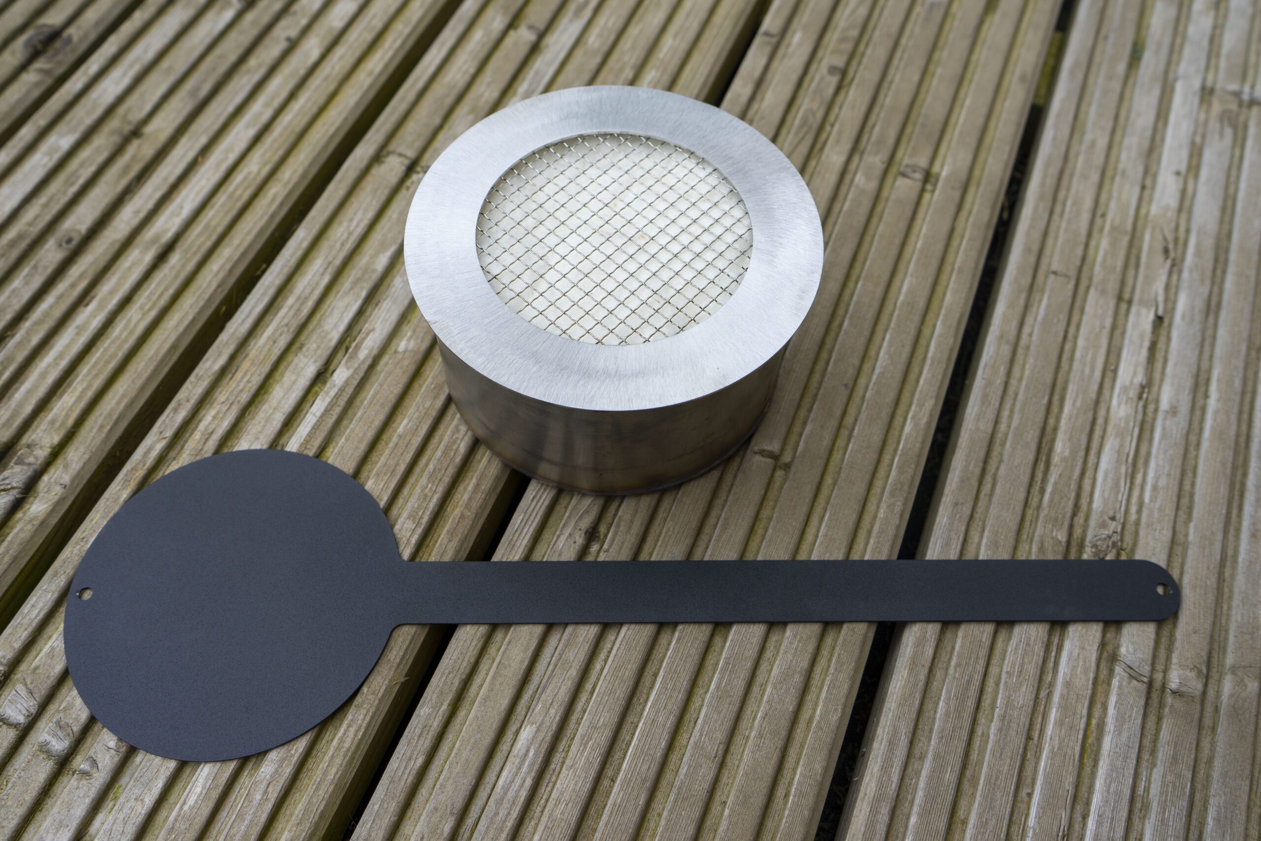 DIY Bioethanol Burner Insert Round 1L with Ceramic Wool - Image 3