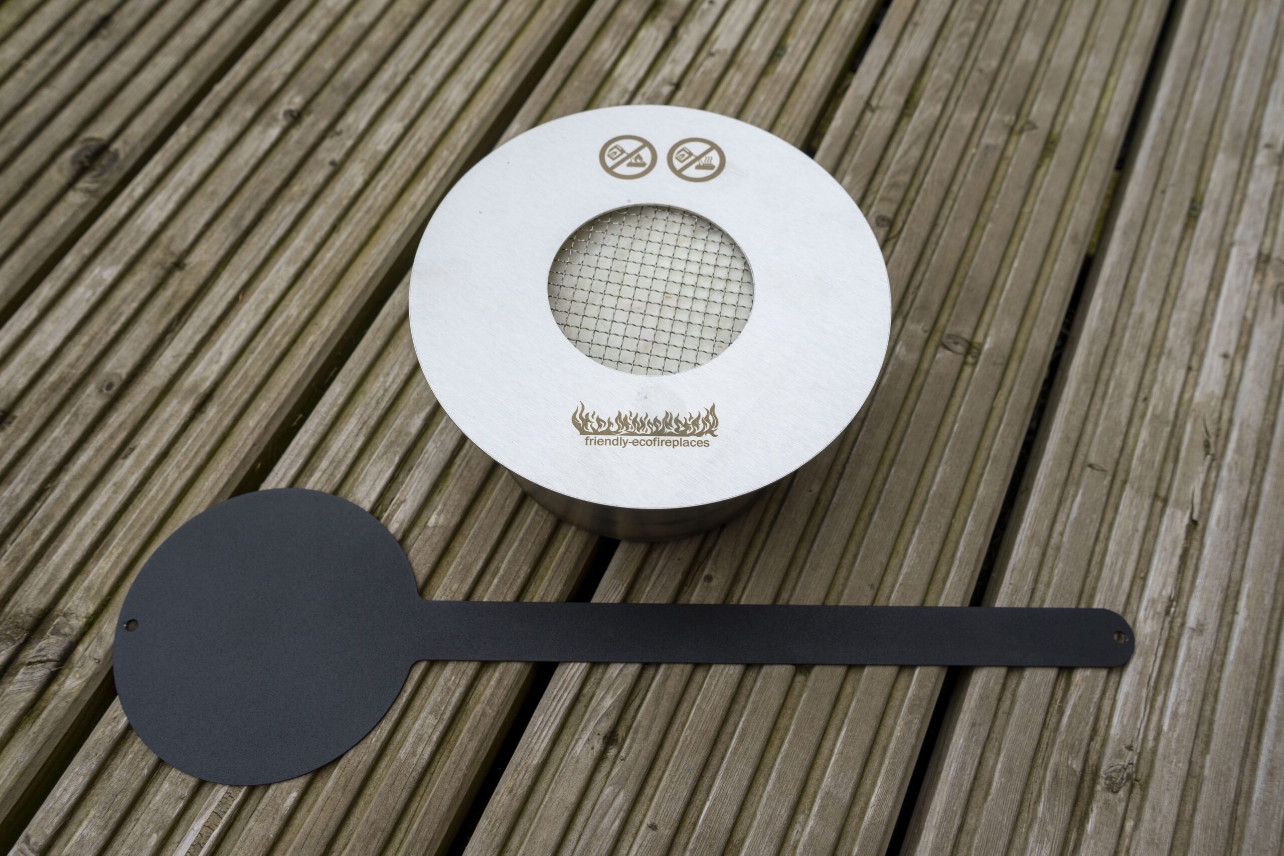 DIY Bioethanol Burner Insert Round 1L with Ceramic Wool - Image 5