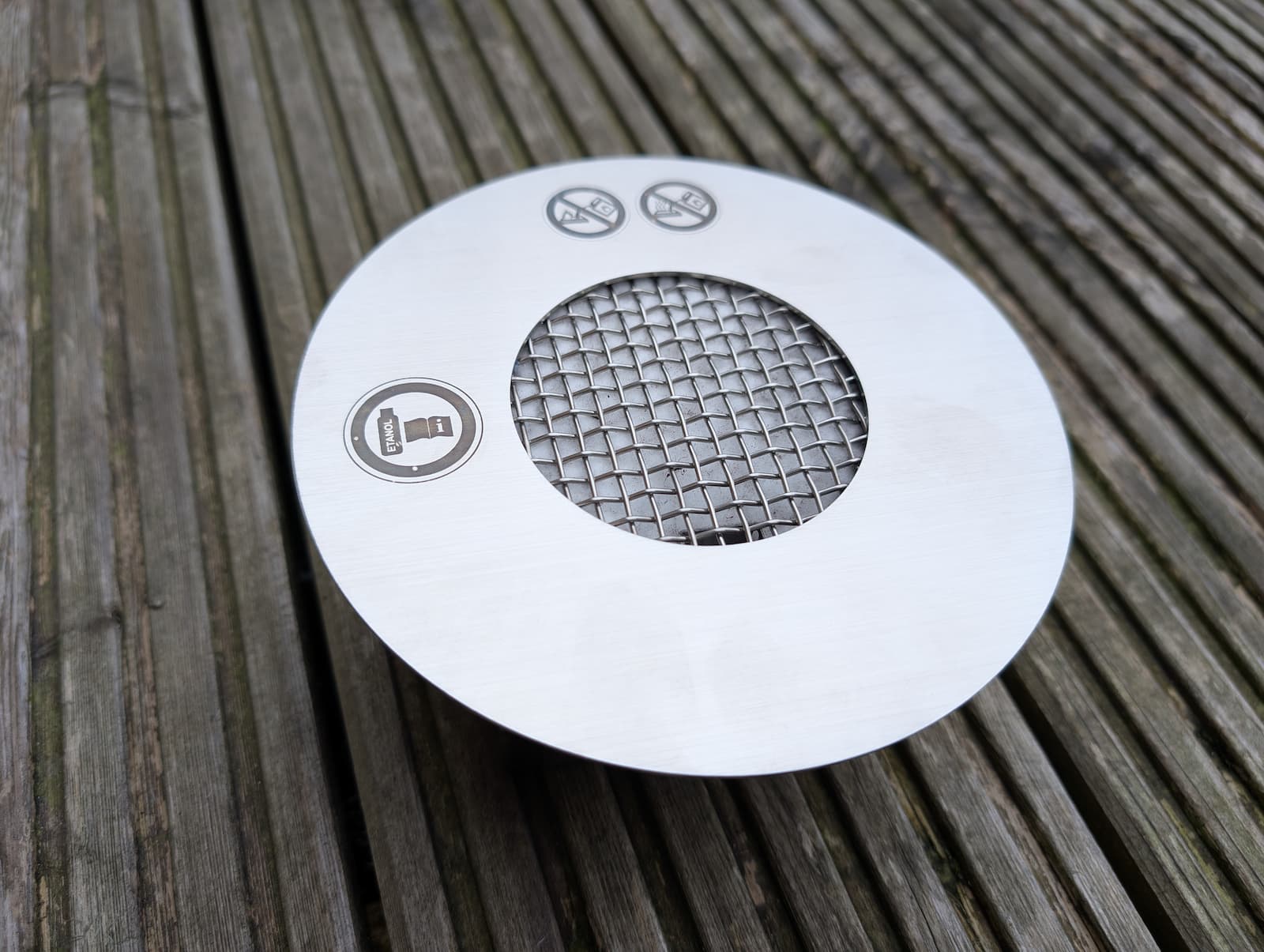 DIY Bioethanol Burner Insert Round 0.2L with Ceramic Wool - Image 4