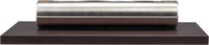 Bio ethanol freestanding tabletop fireplace burner with wool insert - BROWN - Image 2