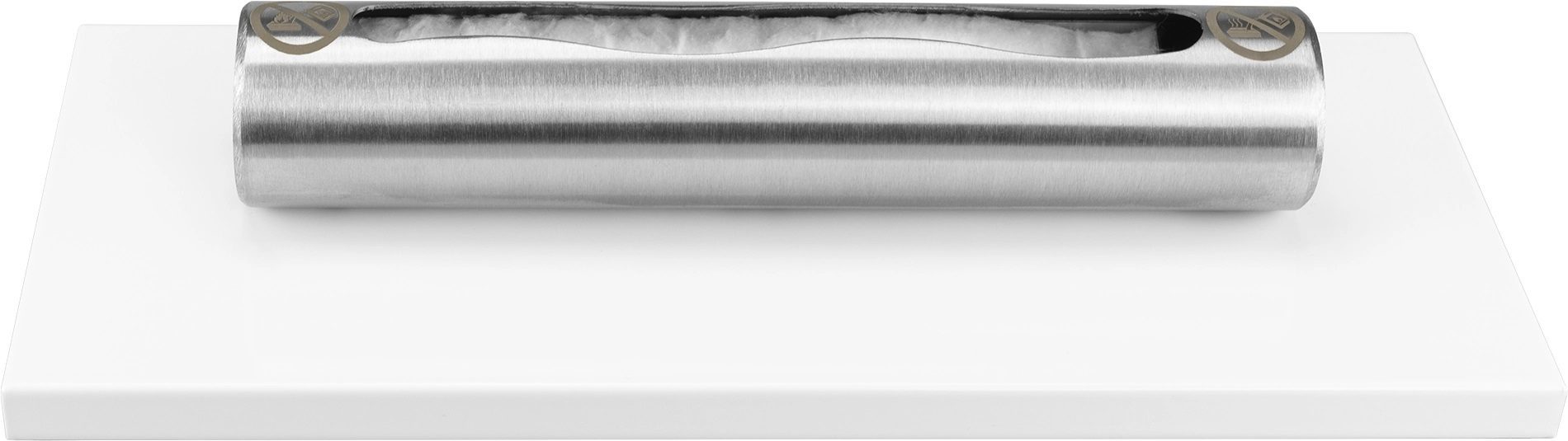 Bio ethanol freestanding tabletop fireplace Stainless - WHITE GLOSS - Image 5