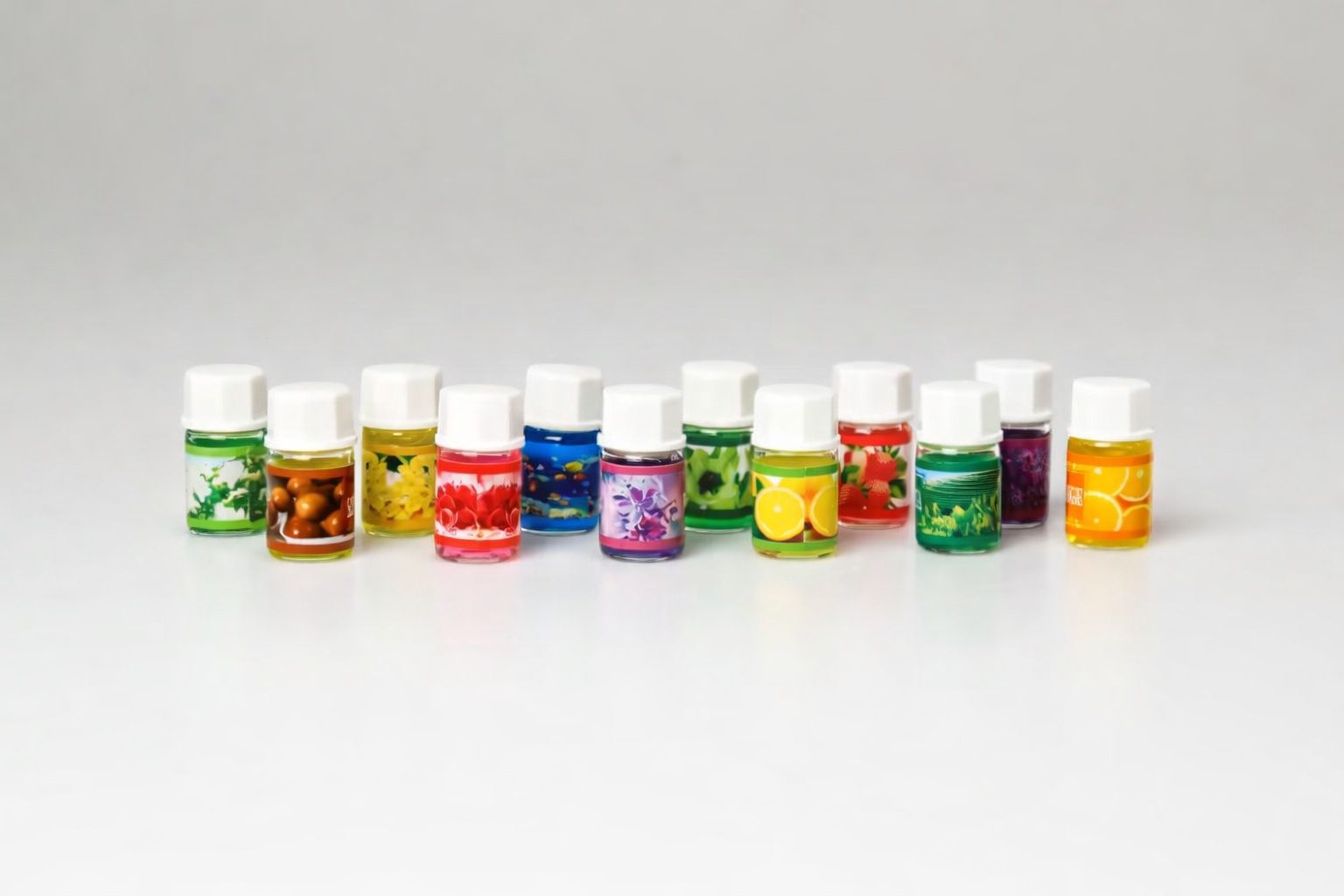 Fragrance oils aromatherapy 12 pcs - mix - 3 ml - Image 2
