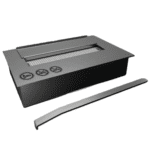 DIY BIO-fireplace burner insert 1.25l adjustable lid with ceramic wool with TÜV