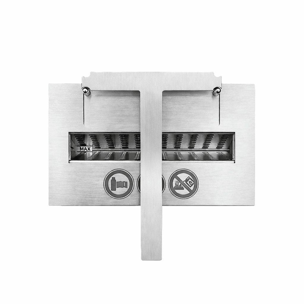 DIY BIO-fireplace burner insert 1l adjustable lid with ceramic wool TUV - Image 3