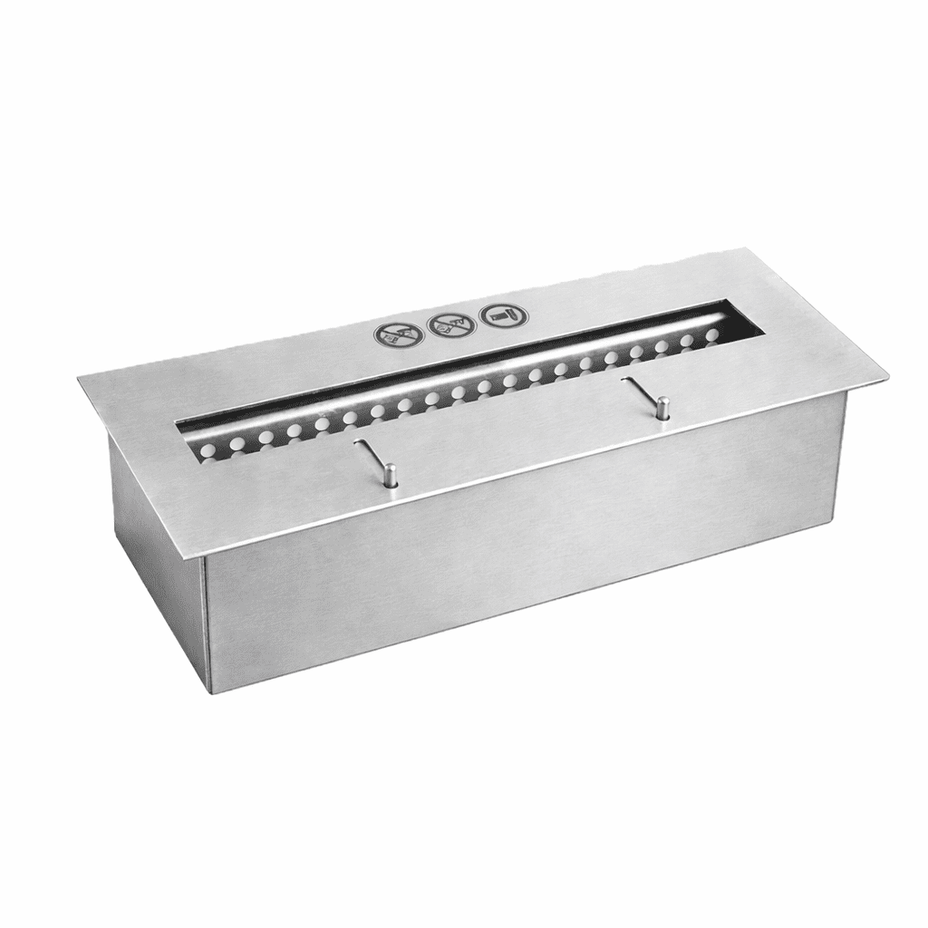 DIY BIO-fireplace burner insert 2l adjustable lid with ceramic wool TUV - Image 3