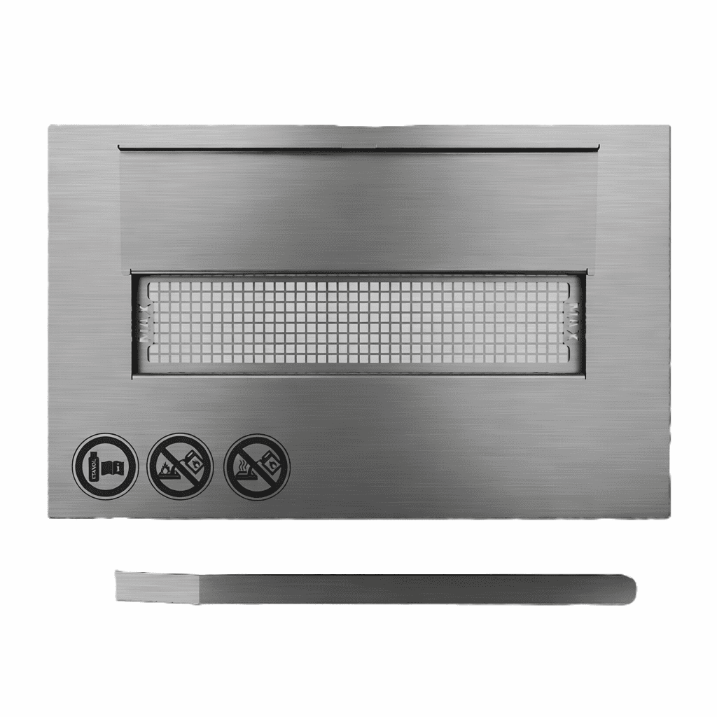 DIY BIO-fireplace burner insert 1.25l adjustable lid with ceramic wool with TÜV - Image 3